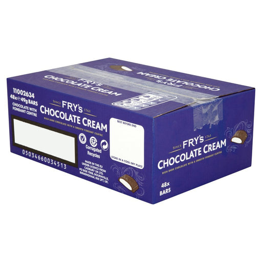 Fry's Chocolate Cream Bar, 49g (Box of 48) - BritishGram.com
