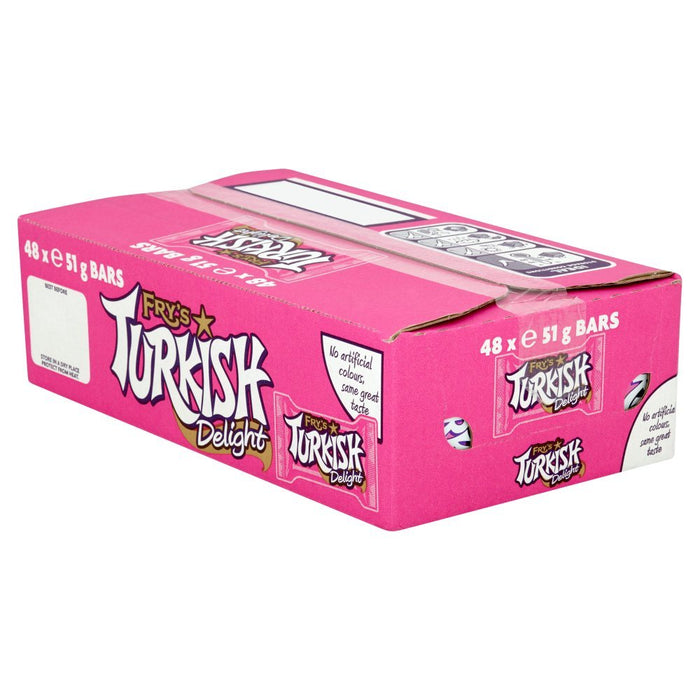 Fry's Turkish Delight, 51g (Box of 48) - BritishGram.com