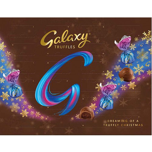 Galaxy Truffles Advent Calendar 247g - BritishGram.com