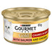 Gourmet Gold Chunks in Gravy with Salmon and Chicken 85g (Case of 12) - BritishGram.com