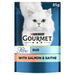 Gourmet Perle Cat Food Duo with Salmon & Saithe 85g (Case of 26) - BritishGram.com