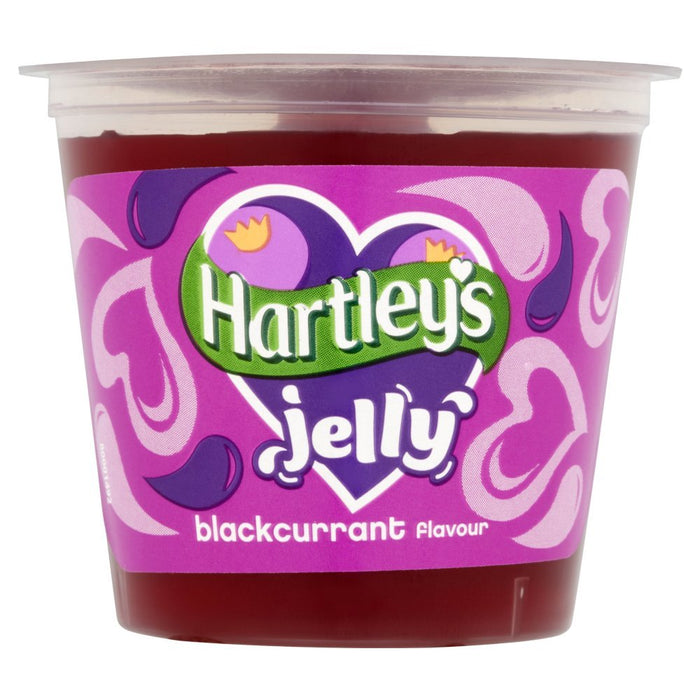 Hartley's Jelly Blackcurrant Flavour, 125g (Case of 12) - BritishGram.com