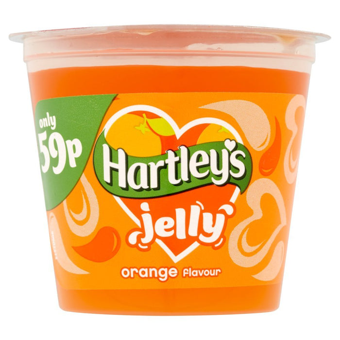 Hartley's Jelly Orange Flavour, 125g (Case of 12) - BritishGram.com