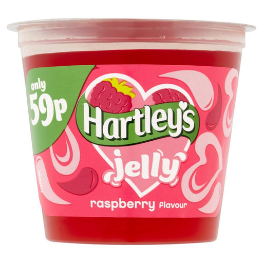 Hartley's Jelly Raspberry Flavour, 125g (Case of 12) - BritishGram.com