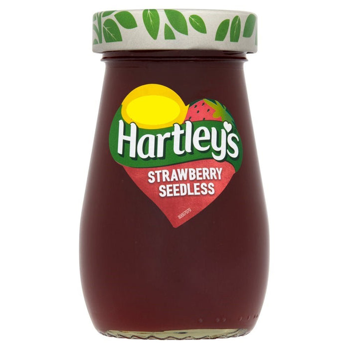 Hartley's Strawberry Seedless PMP 300g (Case of 6) - BritishGram.com