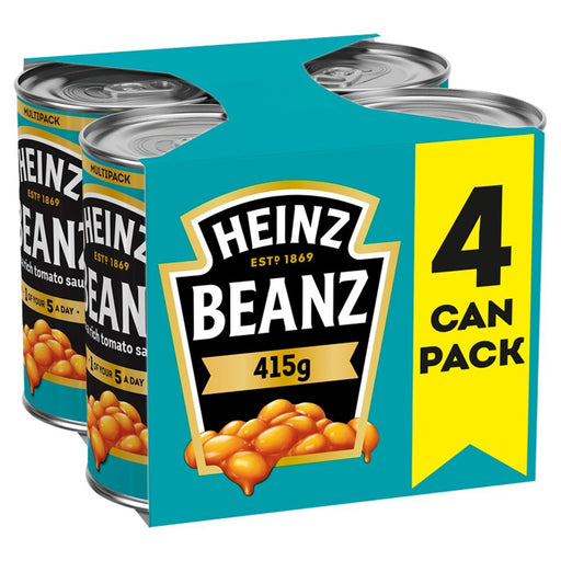 Heinz Beanz PMP 4 x 415g - BritishGram.com