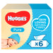 Huggies 48 Pure Baby Wipes PMP (6 Pack Total 288 Wipes) - BritishGram.com