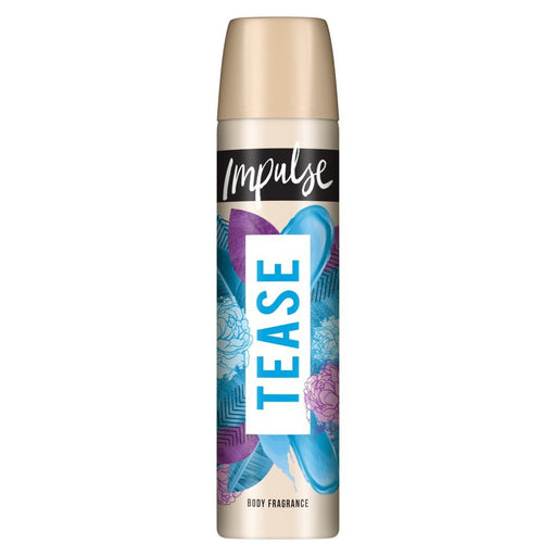 Impulse Body Spray Tease PMP 75ml (Case of 6) - BritishGram.com