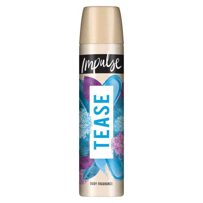 Impulse Body Spray Tease PMP 75ml (Case of 6) - BritishGram.com