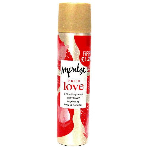 Impulse Body Spray True Love PMP 75ml (Case of 6) - BritishGram.com