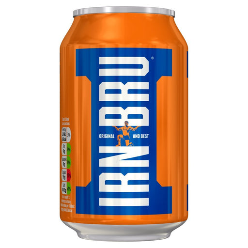 IRN - BRU Can PMP 330ml (Case of 24) - BritishGram.com
