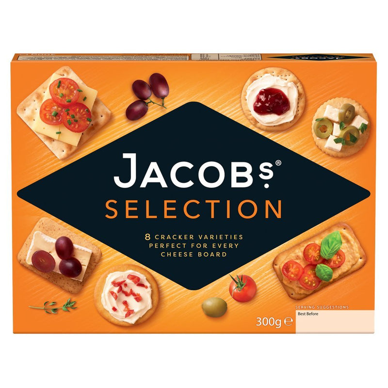 Jacob's Biscuits for Cheese Selection, 300g - BritishGram.com