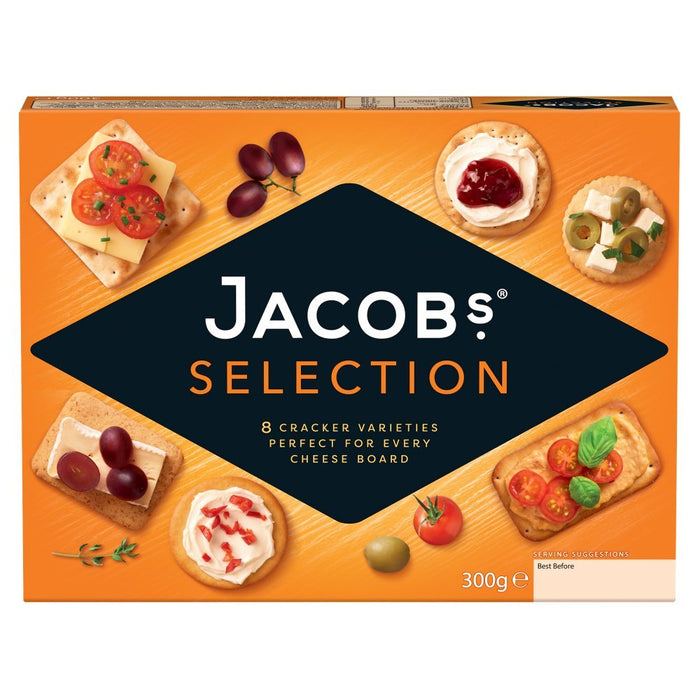 Jacob's Biscuits for Cheese Selection, 300g - BritishGram.com