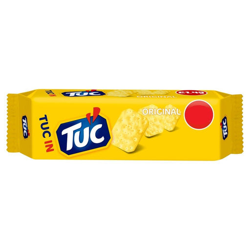 Jacob's TUC Original Crackers PMP 150g (Box of 12) - BritishGram.com