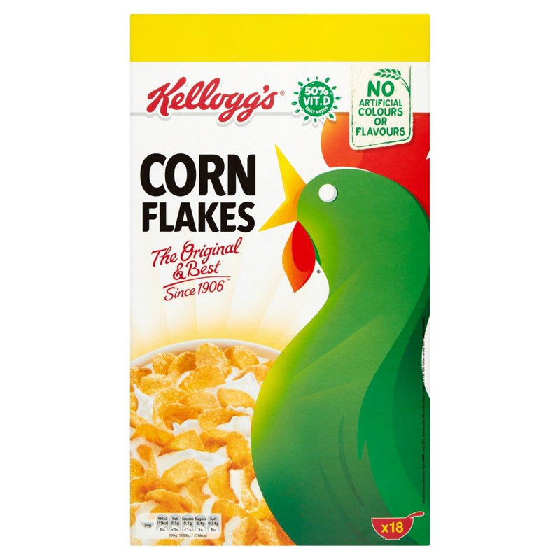 Kellogg's Corn Flakes, 450g - BritishGram.com