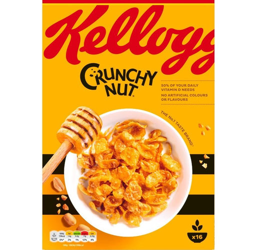 Kelloggs Crunchy Nut PMP 500g - BritishGram.com