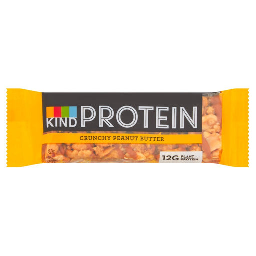 Kind Protein Crunchy Peanut Butter, 50g (Box of 12) - BritishGram.com