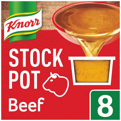 Knorr Beef Stock Pot 8 x 28g - BritishGram.com
