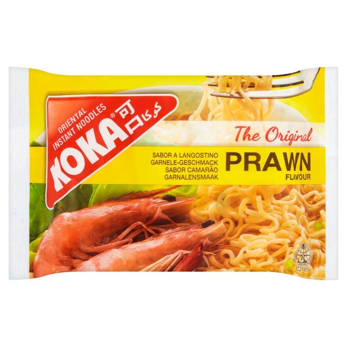 Koka Prawn Original Instant Noodles 85g (Box of 30) - BritishGram.com