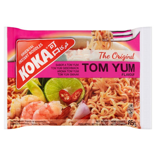 Koka Tom Yum Original Instant Noodles, 85g (Case of 30) - BritishGram.com