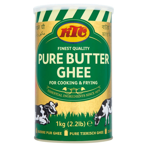 KTC Finest Quality Pure Butter Ghee, 1kg - BritishGram.com