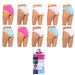 Ladies Assorted Designs High Leg Briefs (Pack of 5 Pairs) - BritishGram.com