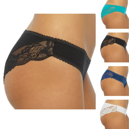 Ladies Brazilian Briefs (Pack of 5 Pairs) - BritishGram.com