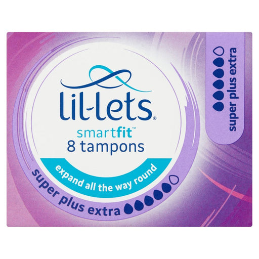 Lil - Lets Smartfit 10 Non - Applicator Tampons Regular (Box of 8) - BritishGram.com