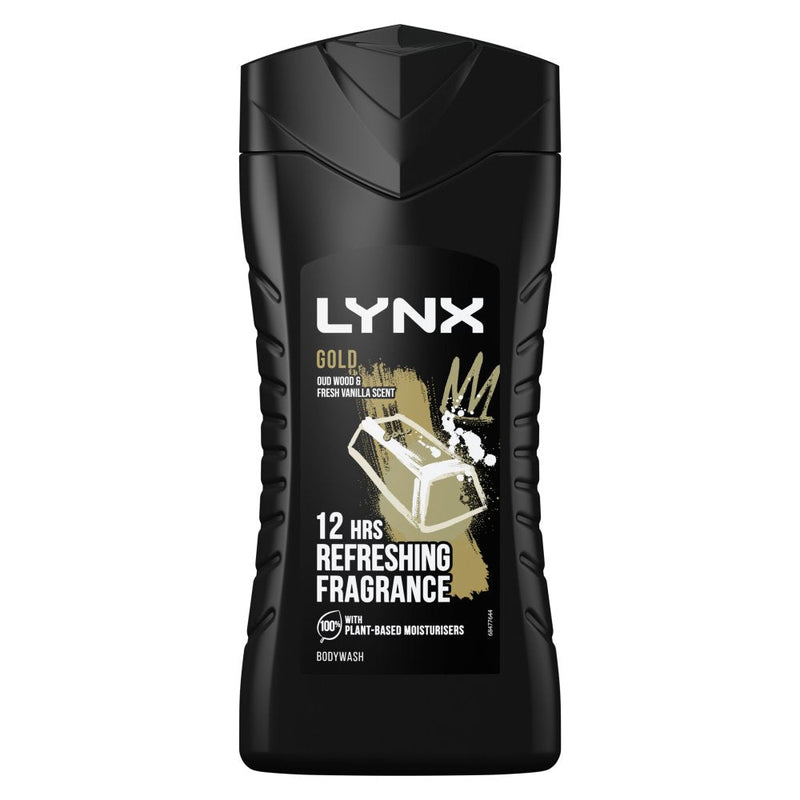 Lynx Gold Lynx Gold Shower Gel 225ml (Case of 6) - BritishGram.com