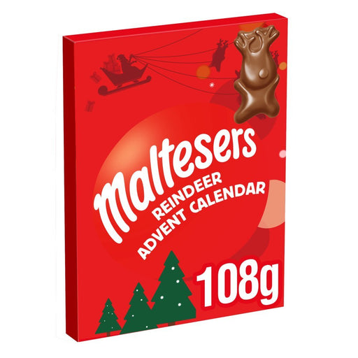 Maltesers Reindeer Chocolate Christmas Advent Calendar 108g - BritishGram.com