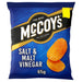 McCoy's Salt & Malt Vinegar Sharing Crisps PMP 65g (Box of 20) - BritishGram.com