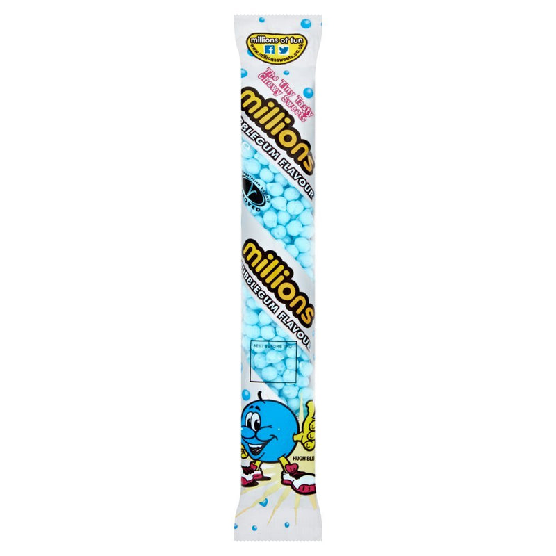 Millions Bubblegum Flavour 55g (Case of 12) - BritishGram.com