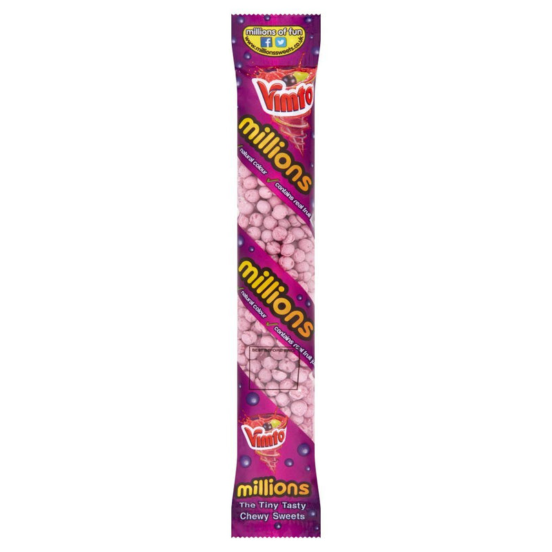 Millions Vimto 55g (Case of 12) - BritishGram.com