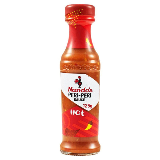 Nando's Hot Peri - Peri Sauce PMP 125g (Case of 6) - BritishGram.com