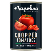 Napolina Chopped Tomatoes, 400g (Case of 12) - BritishGram.com