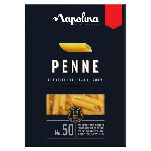 Napolina Penne Pasta PMP 500g (Case of 6) - BritishGram.com