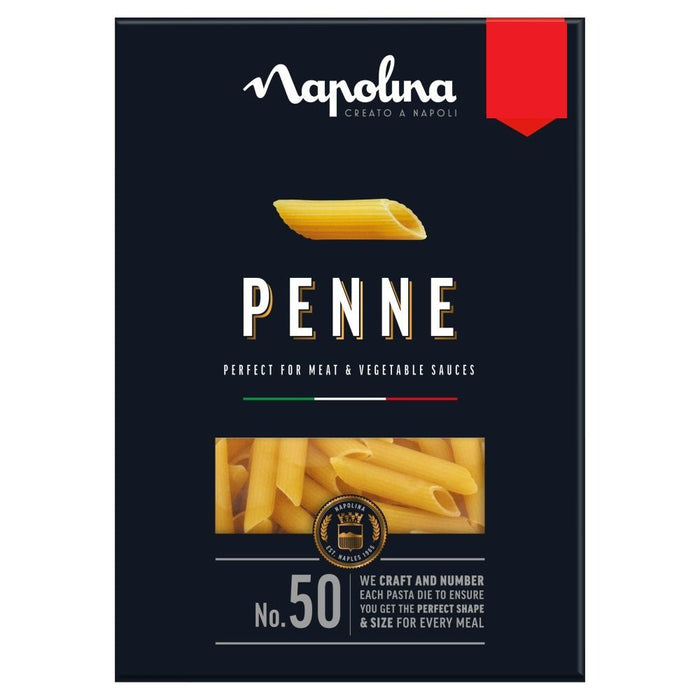 Napolina Penne Pasta PMP 500g (Case of 6) - BritishGram.com