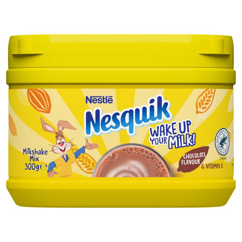 Nesquik Chocolate Flavoured Milkshake Powder, 300g (Case of 10) - BritishGram.com
