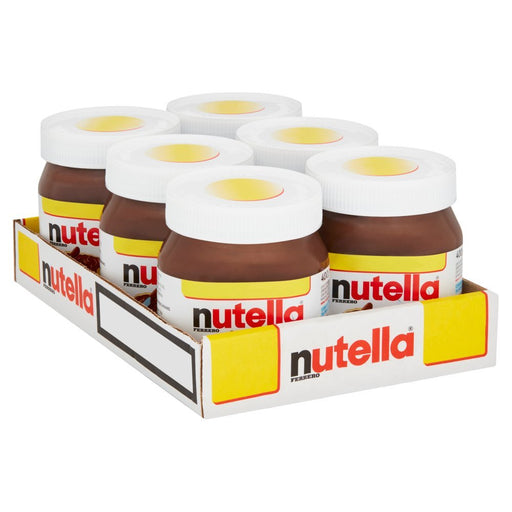 Nutella Hazelnut and Chocolate Spread Jar PMP 350g (Case of 6) - BritishGram.com
