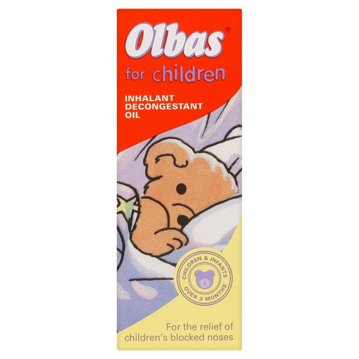Olbas for Children Inhalant Decongestant Oil 12ml - BritishGram.com