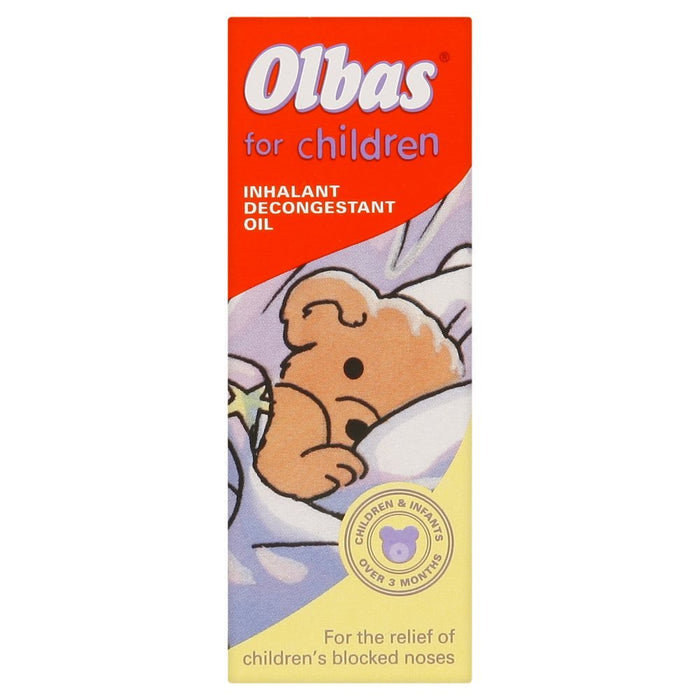 Olbas for Children Inhalant Decongestant Oil 12ml - BritishGram.com