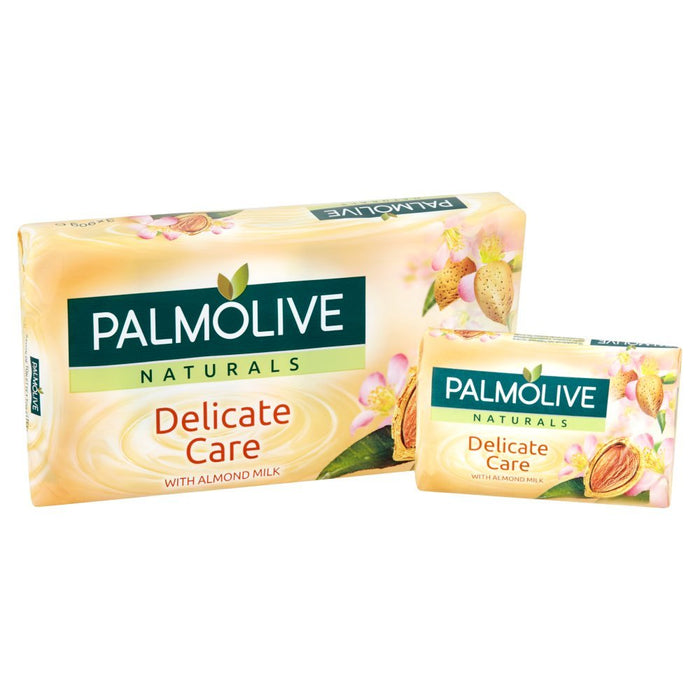 Palmolive Naturals Delicate Care Almond Milk Soap Bar 3x90g - BritishGram.com