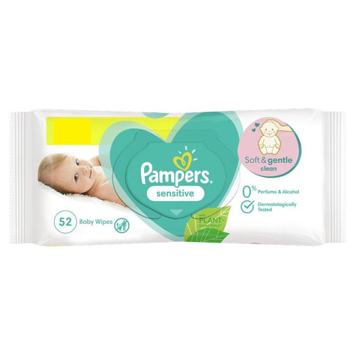 Pampers Baby Wipes 1 Pack = 52 Wipes PMP - BritishGram.com