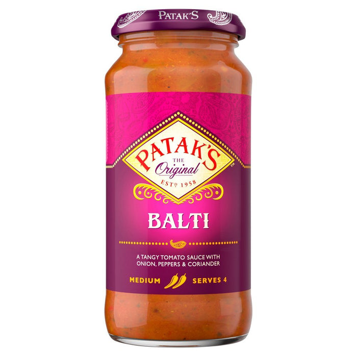 Patak's Balti Cooking Sauce 450g - BritishGram.com
