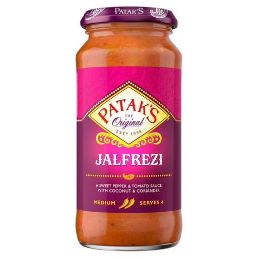 Patak's Jalfrezi Curry Sauce 450g - BritishGram.com