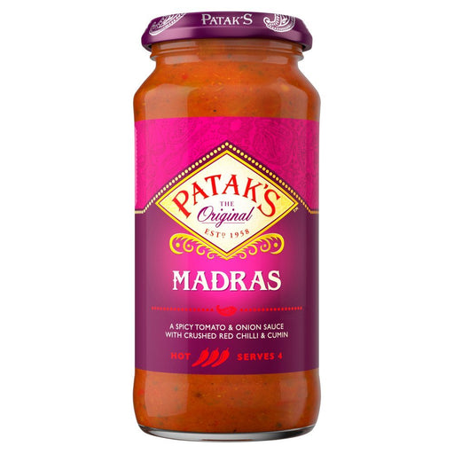 Patak's Madras Cooking Sauce 450g - BritishGram.com