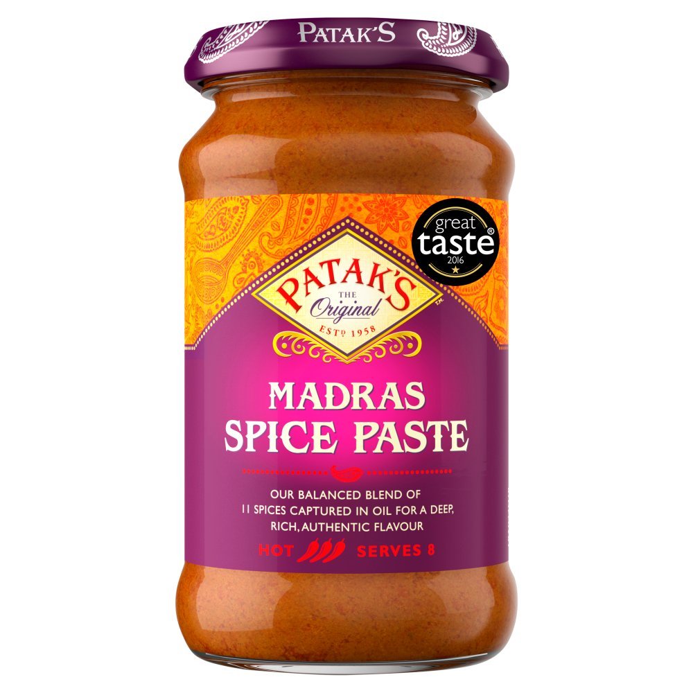 Patak's Madras Spice Paste 283g — BritishGram.com
