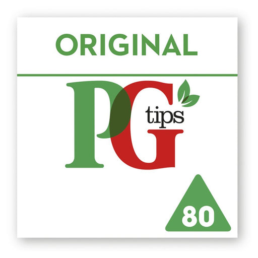 PG tips Original 80 Tea Bags PMP - BritishGram.com
