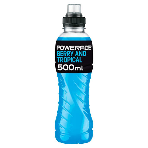 Powerade Berry Tropical, 500ml (Case of 12) - BritishGram.com