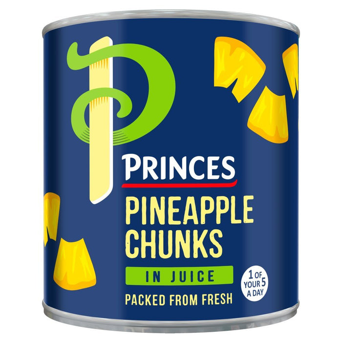 Princes Pineapple Chunks with Juice 432g (Case of 6) - BritishGram.com